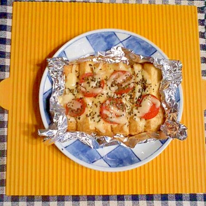 厚揚げのバジルチーズ焼き レシピ 作り方 By テツオ63 楽天レシピ 厚揚げのバジルチーズ焼き レシピ 作り方 By テツオ63 楽天レシピ